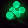 Plafondfeestje bal luminescente stress relief kleverige ballen kleven aan de muur en vallen langzaam squishy gloed speelgoed voor kinderen volwassenen partys cadeau