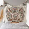 5 Sizes Indian Bohemian Decor Floral Hanging Tapestry Cloth Fabric Mandala Boho Wall Carpe