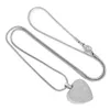 Wholesale stainless steel heart-shaped cremation pendant/dog paw print ashes necklace jewelry souvenir pet