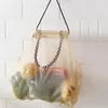 new Kitchen Vegetable Storage Mesh Bags Creativity Hollow Large Capacity Fruit Onion Hanging Bag Household Bathroom Supplies EWF7847