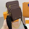 2021 stlye taille sacs portefeuille luxe mode Messenger sac femmes haute qualité en cuir designer sac à main exquis original 2021