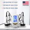 4-IN-1 Body Slimming&Face Lifting Machine 40K Cavitation Ultrasonic 5MHz RF Radio Vacuum Cellulite Burner Remove Fat Weightloss