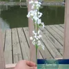 5pcs White Artificial Flowers Cherry Blossoms Gypsophila Fake Plants DIY Wedding Bouquet Vases Home Decor Faux Christmas Branch