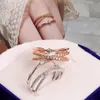 Cluster Ringen Multi-lagen Criss Cross Open voor Dames Rose Goud Kleur Verstelbare Ring Mode-sieraden Bijoux Femme Gifts