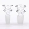 14mm 18mm Glass hookahs Color Mix Male Bowl Piece For Water Pipe Dab Rig Smoking Bowls