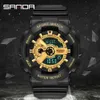 Sanda G Military Shock Men Watches Sport Watch LEDデジタルカジュアルファッションクォーツ時計男性時計RelogiosMasculinoG14432848