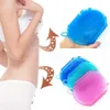 Bath Gloves Exfoliation Shower Brushes For Body Cleaning Sile Exfoliating Brush Scrubber Glove Spa Bathing Tool RH1579