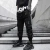 2020 Herrbyxor Streetwear Sweatpants Cargo Byxor Män Slim Fit Hip Hop Ankellängd Byxor Harajuku Joggers Byxor Homme Y0927