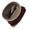 Multifunctional Plush Scarf Winter Hat Adjustable Neck Warmer Circle Drawstring Cashmere Lined Neckerchief Cycling Caps & Masks