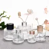 50 ml 100 ml 150 ml 200 ml Clear de chambre vide Aroma Reed Diffusers Bouteilles Verre Round Luxury 100ml Envoi par Upsocean Express3363040