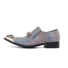 2022 Man Dress Formal Genuine Leather Pointed Toe Fashion Groom Wedding Shoes Men Oxford Shoe Plus Size 38-47