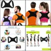 Sécurité athlétique extérieure en tant que sport à l'extérieur de la forme x-forme réglable posture correcteur de la clavicule Back Shoder Support Brace Courroie pour m