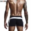 SEOBEAN Uomo Homewear Pantaloncini Sexy Vita bassa in cotone Super morbido e confortevole Casa Mutandine maschili Boxer Pantaloncini casuali 210330