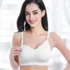 Maternity Nursing Bra Pregnant Women Wirefree Breast Breathable Nursing Bra Breastfeeding Underwear Lactating Nursing Bralette Y0925