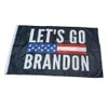 Nouveau drapeau électoral Brandon Trump Double face à double face drapeau présidentiel 150x90cm en gros