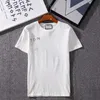 Men's Casual Shirts Designer 2023 Men'sT for Men Women Summer Breathable Loose Shorts Sleeves Letters Striped Printed Tops Mens T Shirt DV6H