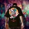 UPRIISING HARAJUKU TEE Märke Street Personlighet Ghost Hip Hop T Shirt Europa och Amerika Kortärmad T-shirt 210706