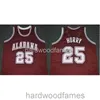 Genähte Benutzerdefinierte Alabama College Robert Horry Road Classics Basketball Jersey NCAA Männer Basketball-Trikots