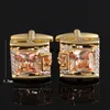 DUGARY Luxury shirt for men's Brand buttons cuff links gemelos High Quality crystal wedding abotoaduras Jewelry198V