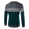Autumn Winter Round Neck Pullover Men Slim Fit Knitted Sweater Pull Homme Jersey Hombre Mens Sweaters Fall Knitwear 211008