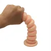 Fleisch 12 Zoll großer realistischer Dildo wasserdicht flexibler Penis mit strukturierter Welle und starkes Saugnapf -Sexspielzeug für Frauen265L