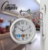 Zegary ścienne Dwustronna zegar Prosty salon Luksusowy Creative Creative Digital Kitchen Orologio da Parecki Home Decor 50