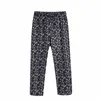 Winter Women Leopard Print Straight Pants Casual Lady Simple Loose Trousers P1939 210430
