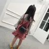 Sevimli Bebek Mini Sikke Çanta Çocuk Kızlar Için Küçük Para Cüzdan Çanta Kılıfı Kawaii Toddler Yay Para Değişim Çantalar