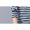 Camicette da donna Camicie Camicia da donna Vetement Femme 2021 Camicetta da donna a maniche lunghe stampata in cotone da donna Camisetas Mujer Top da donna Casual