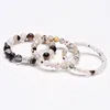 Bijoux de Mode Bracelet en瑪瑙ノワール注入Hommes et femmes、Chaîneàlabueユニークなja cristal s925、Achat En Argent、Specialbracelets et Bangl