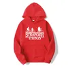 Stranger Things Print Women Men Hoodie 2021 Lente Winter Winter Warm Fleece Hoogwaardige Sweatshirt Fashion Fitness Hip Hop Streetwear