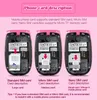 W11 Mini Clamshell Kids Cartoon Mobile Phone 144quot Single Sim MP3 Bluetooth Hands Earphone Small Flip Cute Girl CellPhone3133042