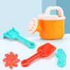 Festa Favor Verão Beach Brinquedos 6 pcs Construção De Construção Shovel Rake Duche Starfish Starfish Set Play Sandpit Brinquedo Ao Ar Livre Meninos Meninos Presente