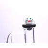 Sigara Aksesuarları Cam Carb Cap OD (25mm) Kuvars Banger Karikatür Dome için Mix Stilleri Karikatür Dome Sevimli ABD Nargile