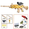 Pistolas de juguete M416 con disparos de balas, juguetes de juego al aire libre Manual para niños, Rifle de francotirador dragón Blaster