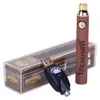 Brises en laiton Batterie 650mAh 900mah Gold Wood Slivery Préchauffer Tension réglable Vape Pen BK 510 Fil Cartridgea04