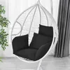 Hanging Basket Chair Cushion Swing Seat Removable Thicken Egg Hammock Cradle Cushion Outdoor Back Cushion JAN88 210716