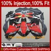 Carénages de moulage par injection pour HONDA CBR Bleu noir 250R 250 CBR250 R CC CBR250R MC41 11 12 13 14 15 Kit 58No.52 CBR-250R 250CC CBR-250 2011 2012 2013 2014 2015 Carrosserie OEM