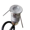 3000K 12V 1W mini LED Lâmpada à terra 120 Ângulo de feixe à prova d 'água à prova d' água subterrânea iluminação minúscula