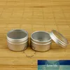 HOT 50PCS / LOT PROMOTION 20G Aluminium Cream Jar 2 / 3OZ Metal Display Lid 20ml Kvinnor Kosmetisk Pot Smaple Makeup Test Provflaska Fabrikspris Expert Designkvalitet