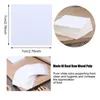 500 unids/set hojas de papel de pergamino cuadrado de papel de vapor de bambú para papel de hornear estera de vapor antiadherente para cocinar/hornear/vapor LX4186