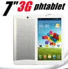 7-calowy ekran HD 3G Phone Call Tablet PC MTK6592 Duad Core 1,2 GHz Android 4.4 Mid Bluetooth WiFi Dual Camera Phablet