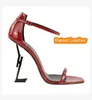 Femmes de luxe robe sandales chaussures fond rouge talons hauts designer véritable pompes en cuir dame sandales bas de mariage noir doré or talon de 10 cm