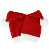 Christmas Knitted Hat Boys Girls Cap Beanie Winter Party Hats Christmas Party Decoration Kids New Year Navidad Gift