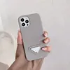 New Designer Pattern Fiber Skin Phone Cases for iPhone 13 Pro 12 Mini 11 11pro X Xs Max Xr 8 7 Plus Hard TPU Case Trendy Cover