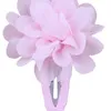 MengNa 60pcs/20colors 2" born with Covered Bobby Pins Girls Chiffon Flowers Hair Accessories