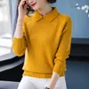 Suéteres de mujer Invierno de otoño para mujeres Jugua de lana casual Mujer de oficina suelta Sweater de punto de punto femme 11812