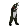 Lustiger Outfit-Anzug, dunkelgrün, Plüsch, Weihnachts-Hirsch-Maskottchen-Kostüme, animiertes Thema, Cartoon-Maskottchen, Charakter für Erwachsene, Halloween, Karneval, Party, Bühnenauftritt