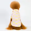Vêtements pour chiens Yorkshire Terrier Vêtements Chemise Coton Chemises d'impression fraîches dans les vêtements Camisa Perro Poméranie