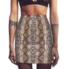 Vrouwen zomer sexy elastische hoge taille rok pastel korte potlood rok slank pakket hip mini serpentine rok x0428